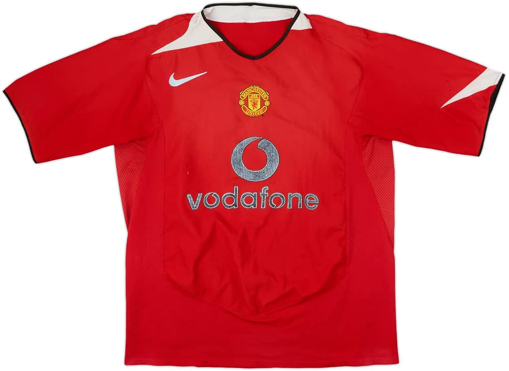 2004-06 Manchester United Camiseta de local - 4/10 - (M)