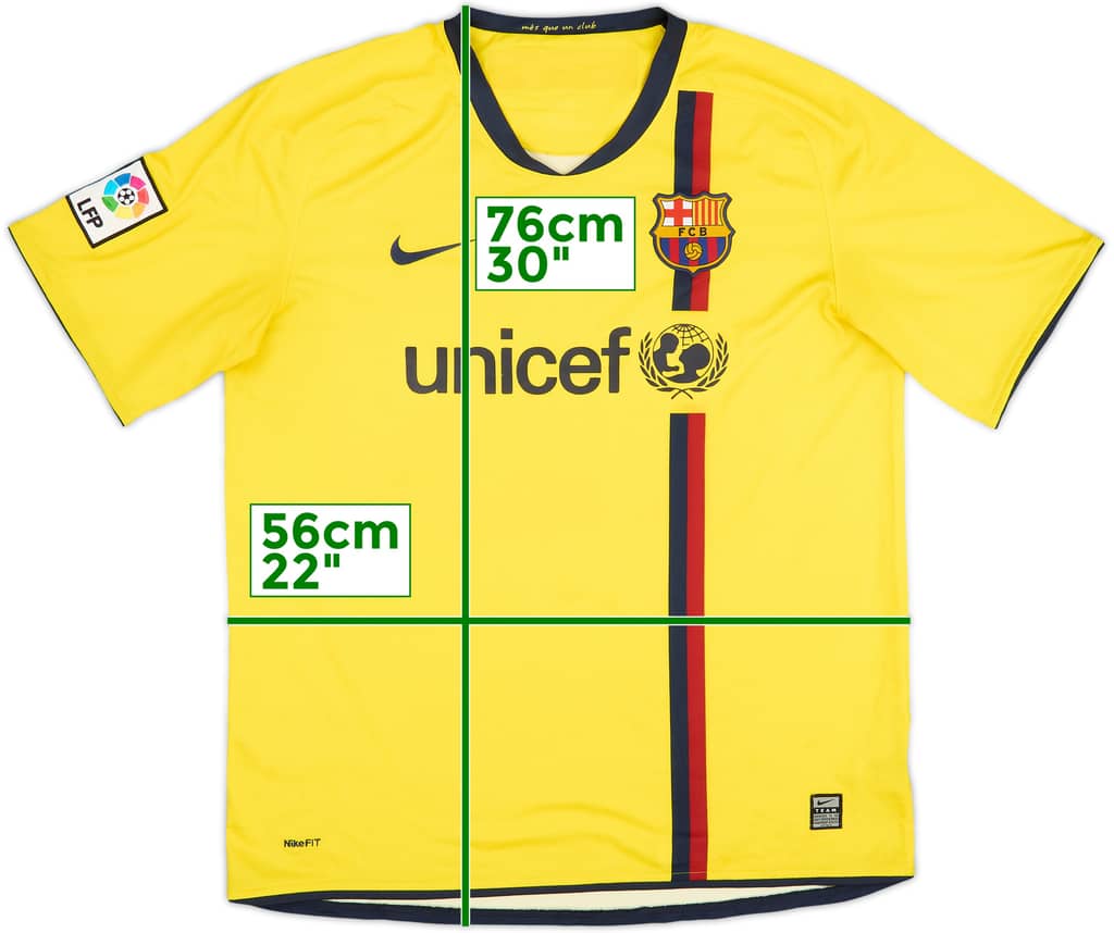 2008-10 Barcelona Away Shirt - 8/10 - (L)