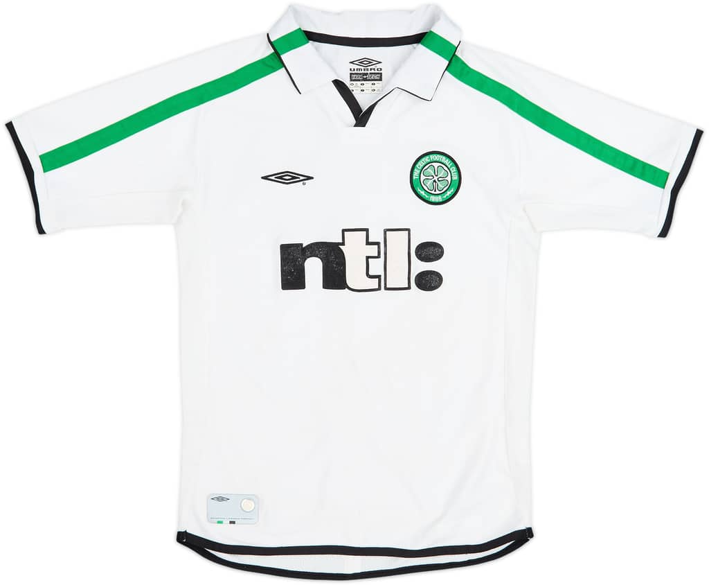 2001-02 Celtic Away Shirt - 7/10 - (M.Boys)