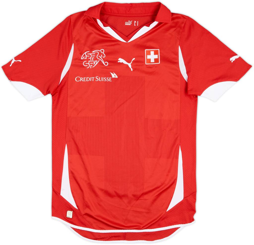 2010-11 Switzerland Home Shirt - 8/10 - (S)