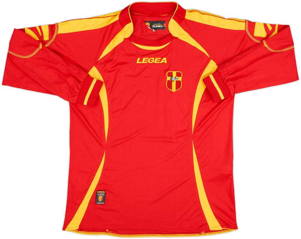 Camiseta de visitante de manga larga del Messina 2006-07 - 7/10 - (L)