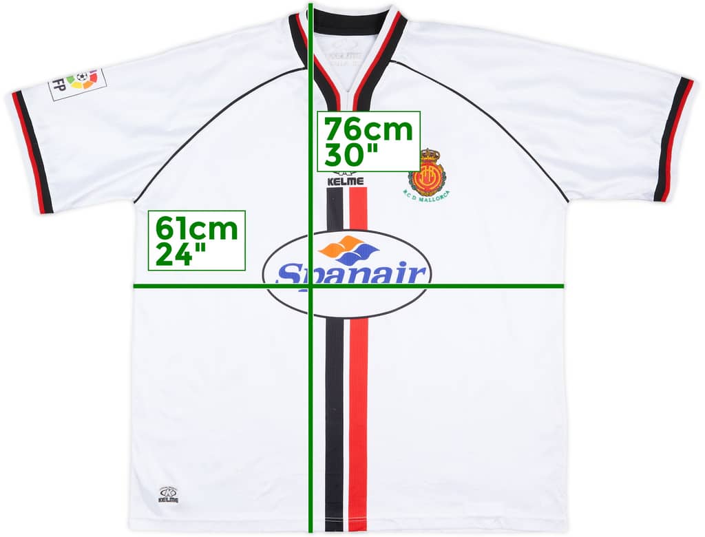 Camiseta de visitante del Mallorca 1999-00 - 8/10 - (L)