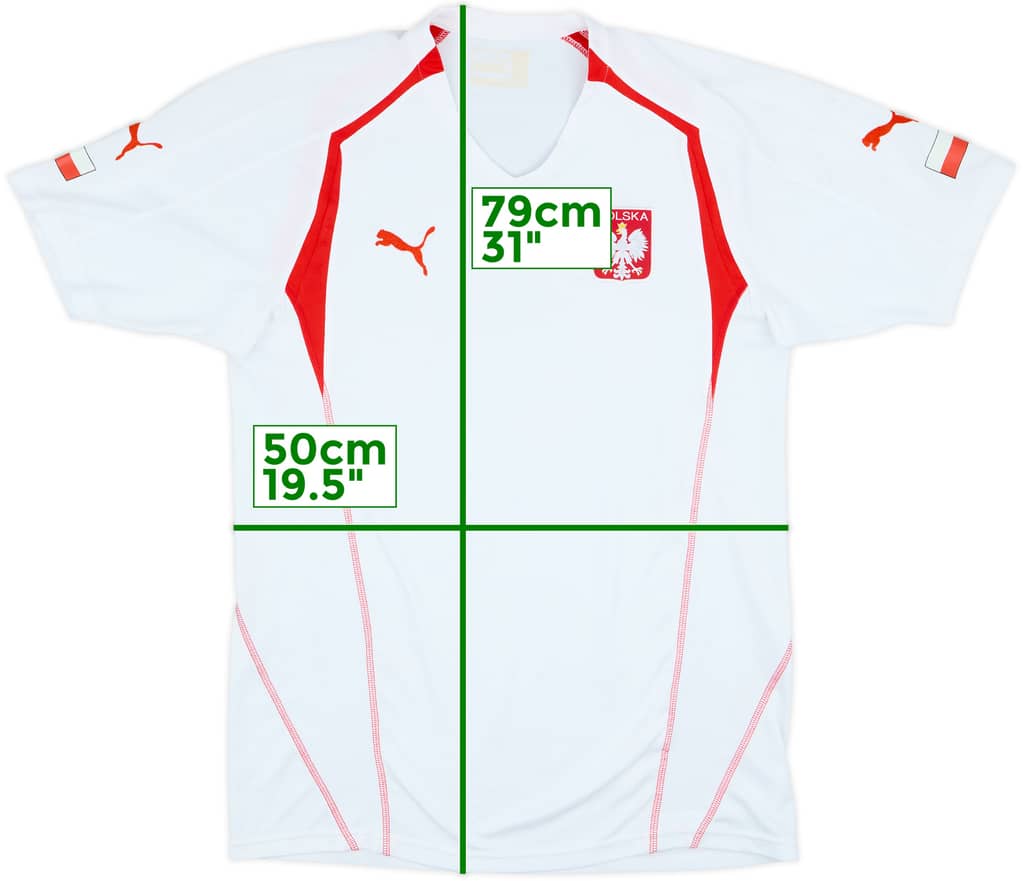 2004-06 Poland Home Shirt - 7/10 - (M)
