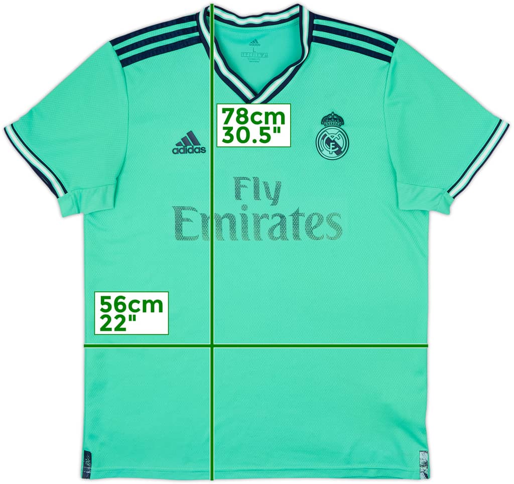Camiseta de la tercera equipación del Real Madrid 2019-20 - 4/10 - (L)