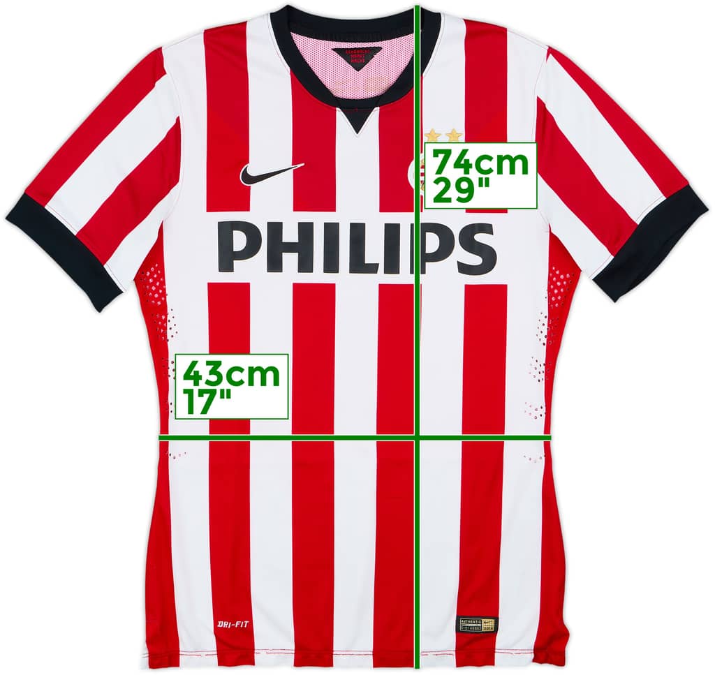Camiseta auténtica de local del PSV 2014-15 - 8/10 - (L)