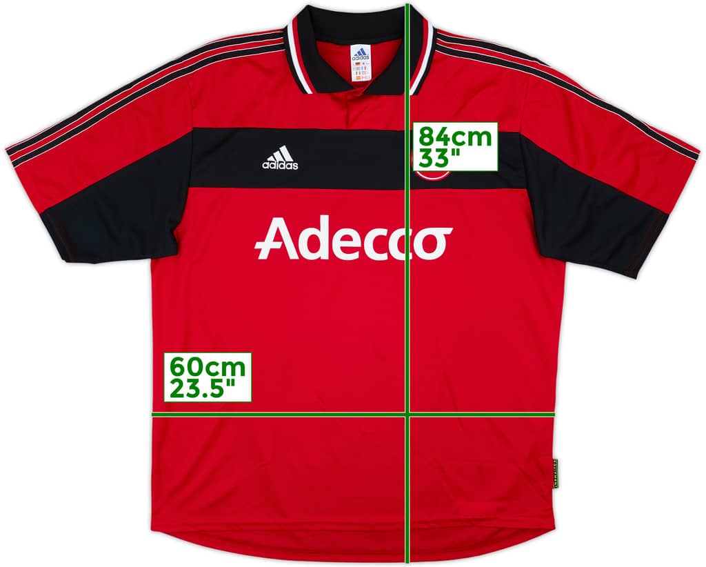 2000-01 Nurnberg Player Issue Home Shirt - 9/10 - (XL)