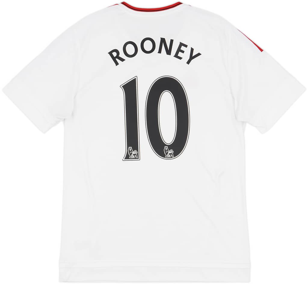 2015-16 Manchester United Away Shirt Rooney #10 - 6/10 - (M)