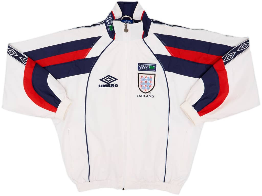 1998-99 England Umbro Track Jacket - 7/10 - (M)