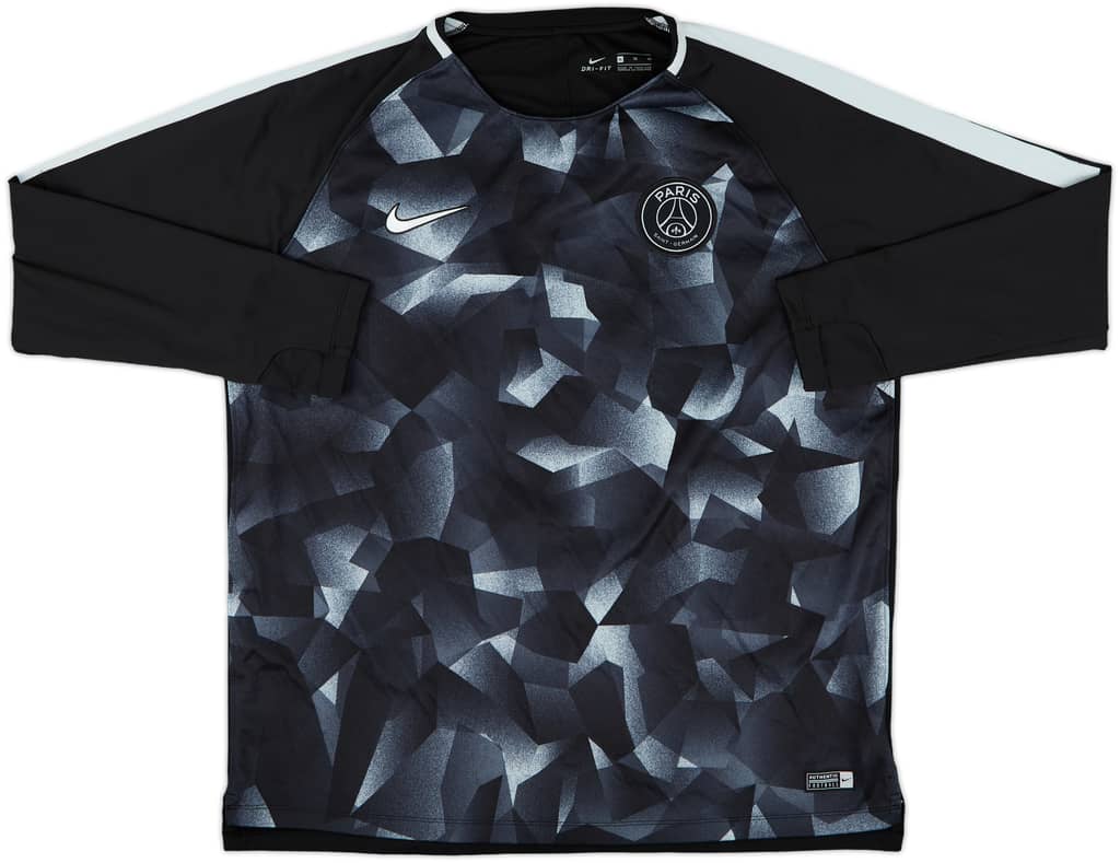 2017-18 Paris Saint-Germain Nike Sweat Top - 8/10 - (XL)