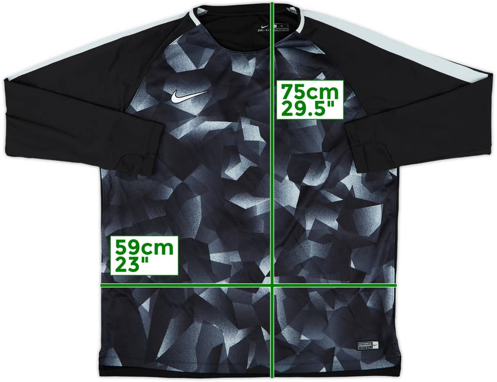 2017-18 Paris Saint-Germain Nike Sweat Top - 8/10 - (XL)