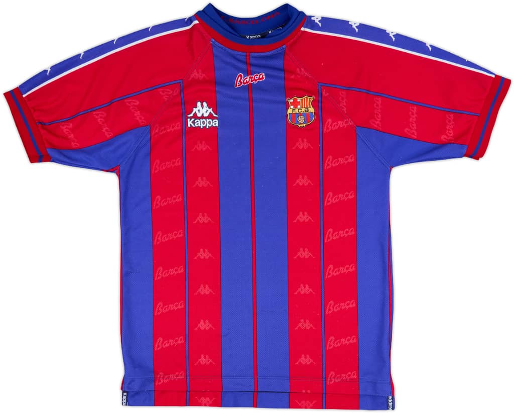 1997-98 Barcelona Home Shirt - 7/10 - (M)