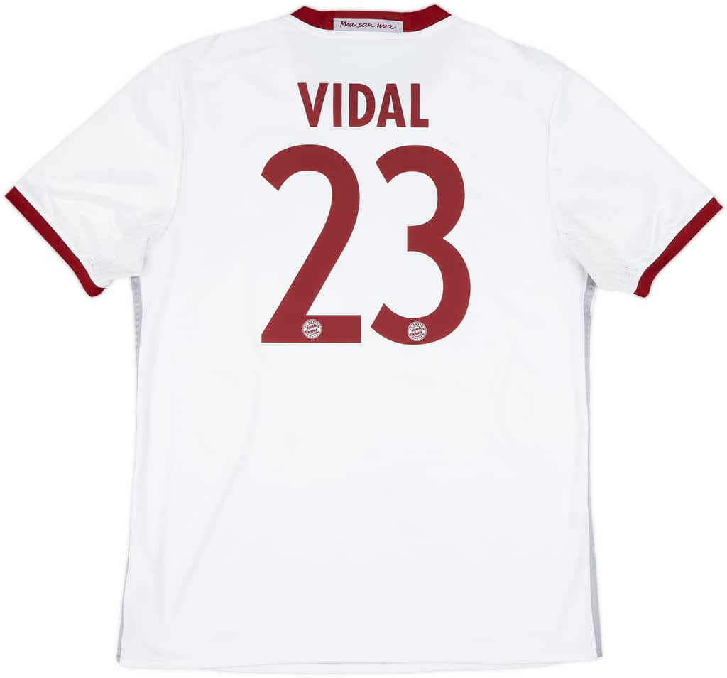 2016-17 Bayern Munich Third Shirt Vidal #23 - 8/10 - (L)