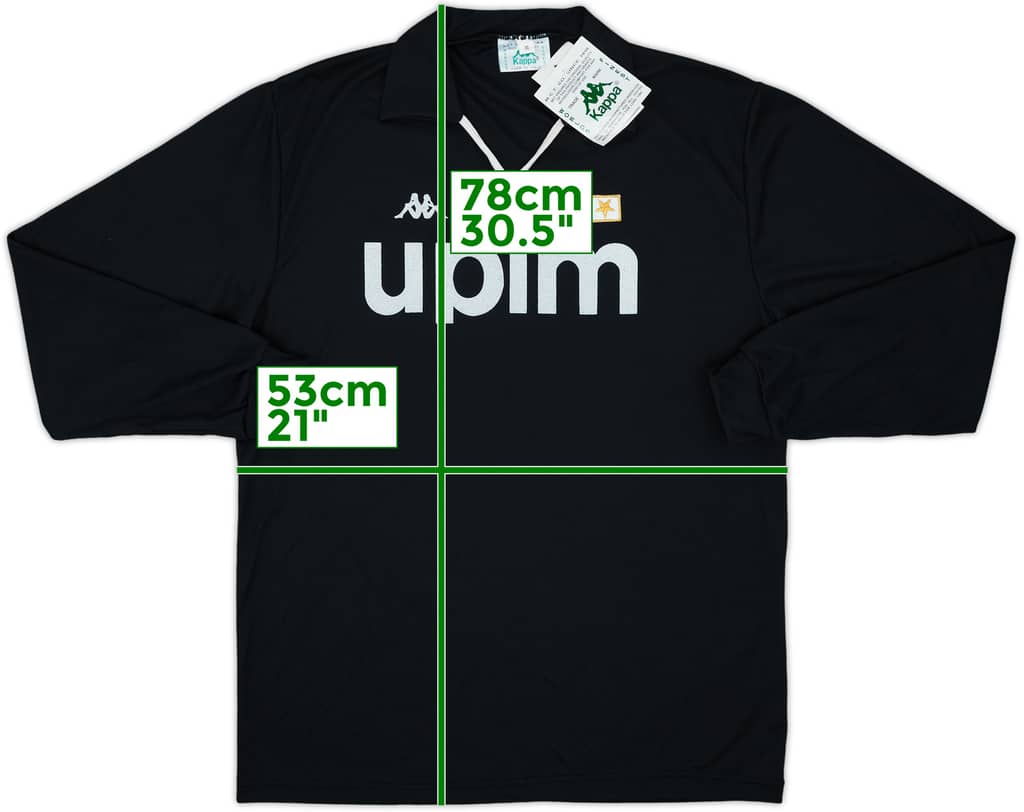 1990-91 Juventus Third L/S Shirt (XL)