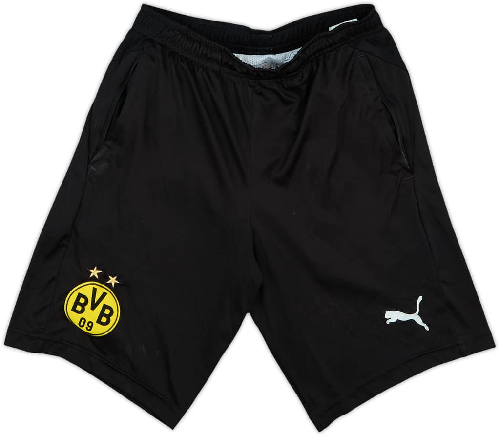 2018-19 Borussia Dortmund Home Shorts - 7/10 - (XS)
