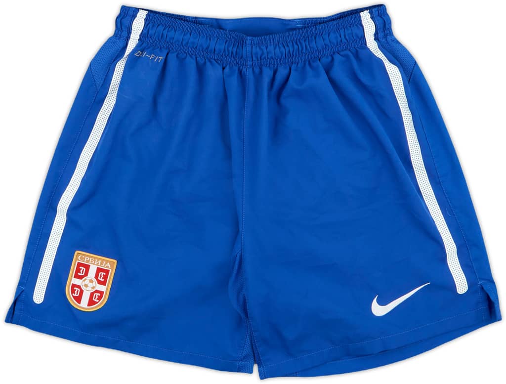 2010-11 Serbia Home Shorts - 9/10 - (S)