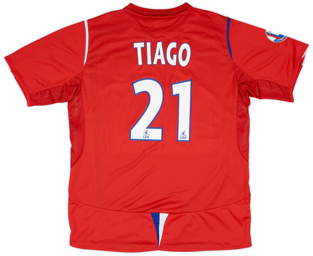 2006-07 Lyon Away Shirt Tiago #21 - 6/10 - (XL)