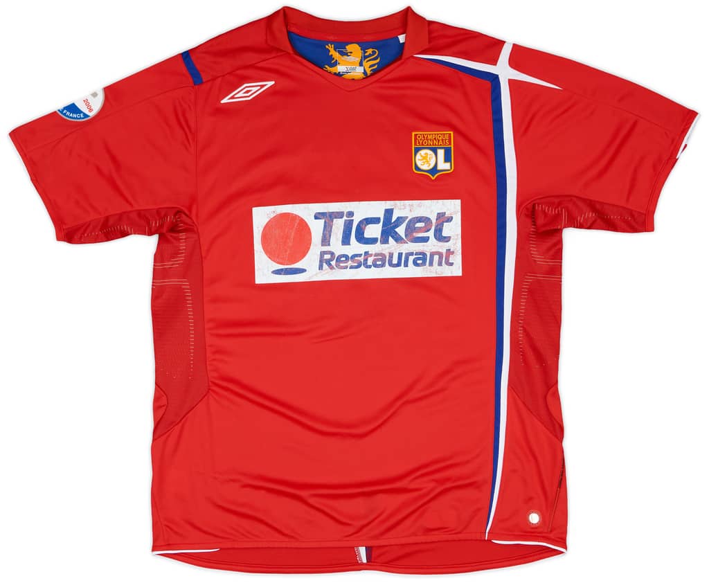 2006-07 Lyon Away Shirt Tiago #21 - 6/10 - (XL)