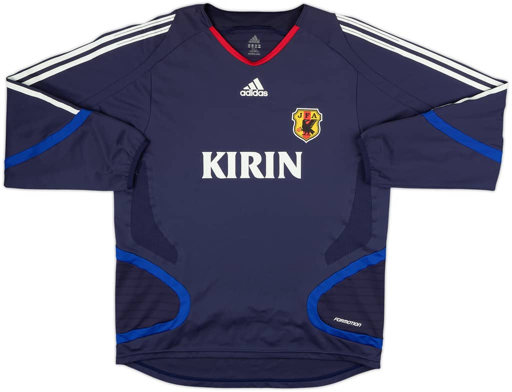 Camiseta de entrenamiento de manga larga de Japón adidas Formotion 2006-08 - 7/10 - (L)