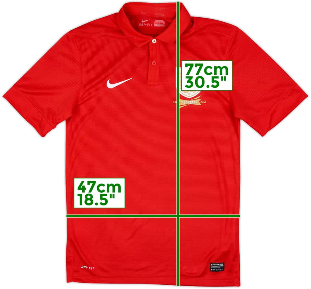 2013 England Away 150th Anniversary Shirt - 5/10 - (S)