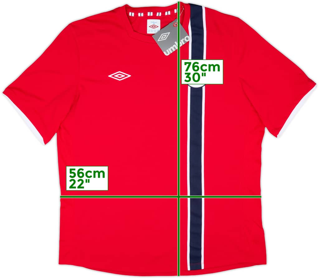 2012-13 Norway Home Shirt (XXL)
