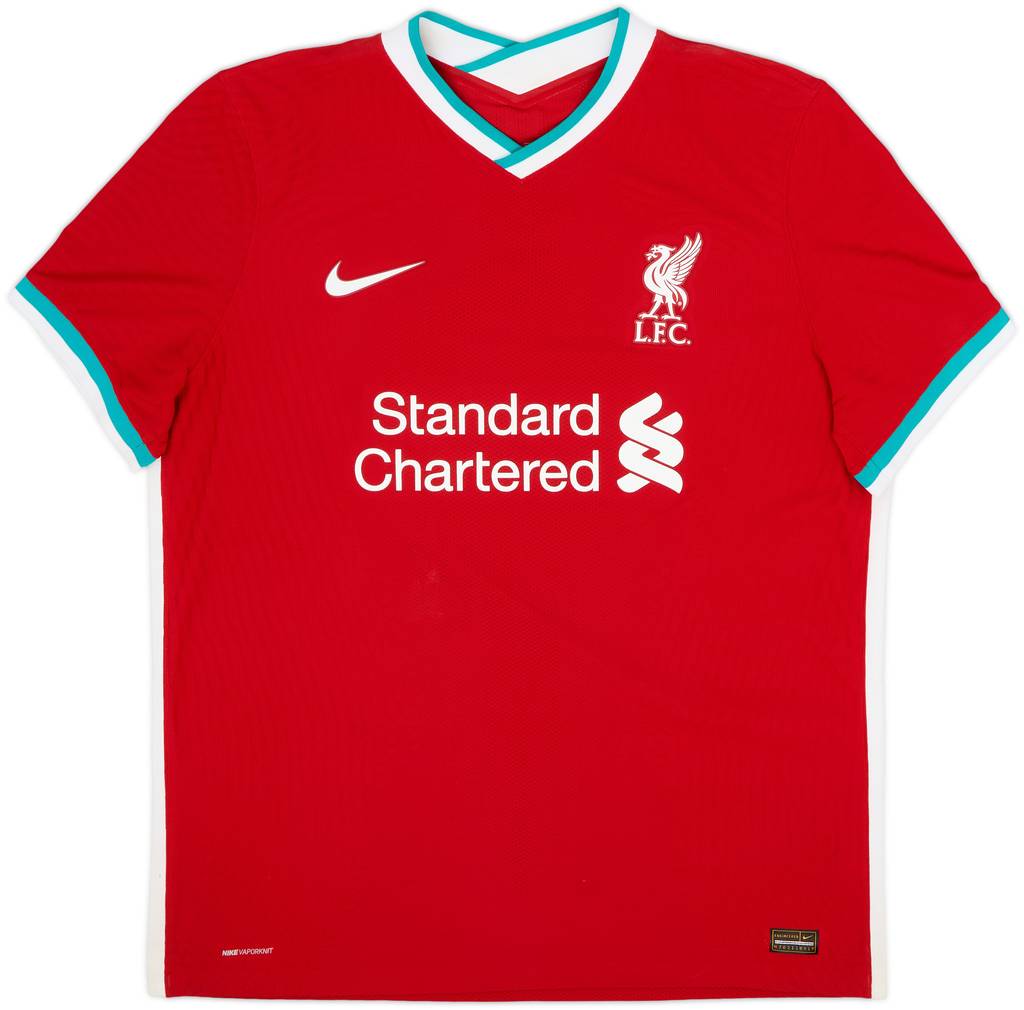 2020-21 Liverpool Authentic Home Shirt - 5/10 - (XL)