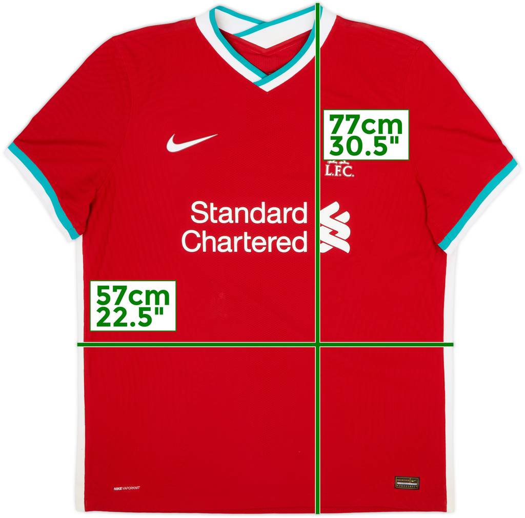 2020-21 Liverpool Authentic Home Shirt - 5/10 - (XL)