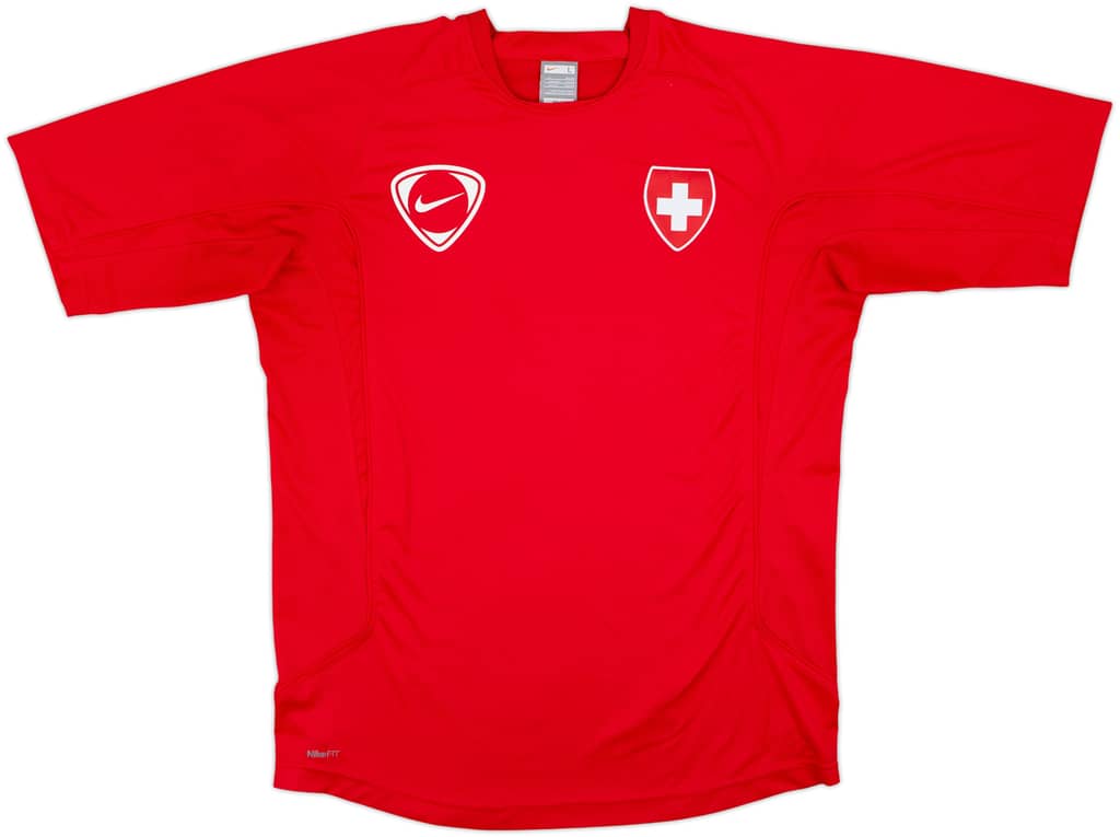 2007-08 Switzerland Nike Training Shirt - 8/10 - (L)