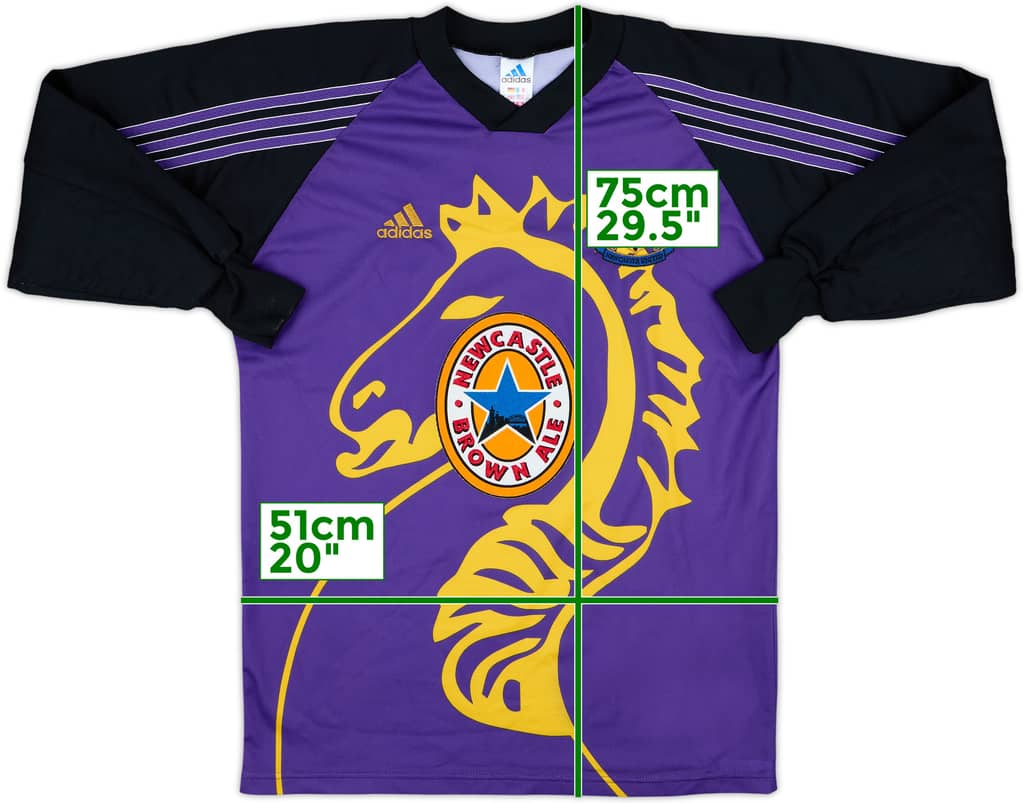 1998-99 Newcastle GK Shirt - 9/10 - (S)