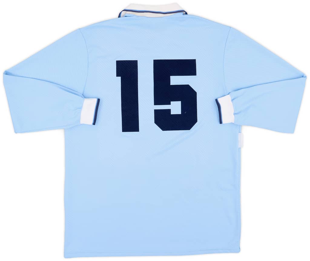 1993-95 Lazio Match Issue Home L/S Shirt #15