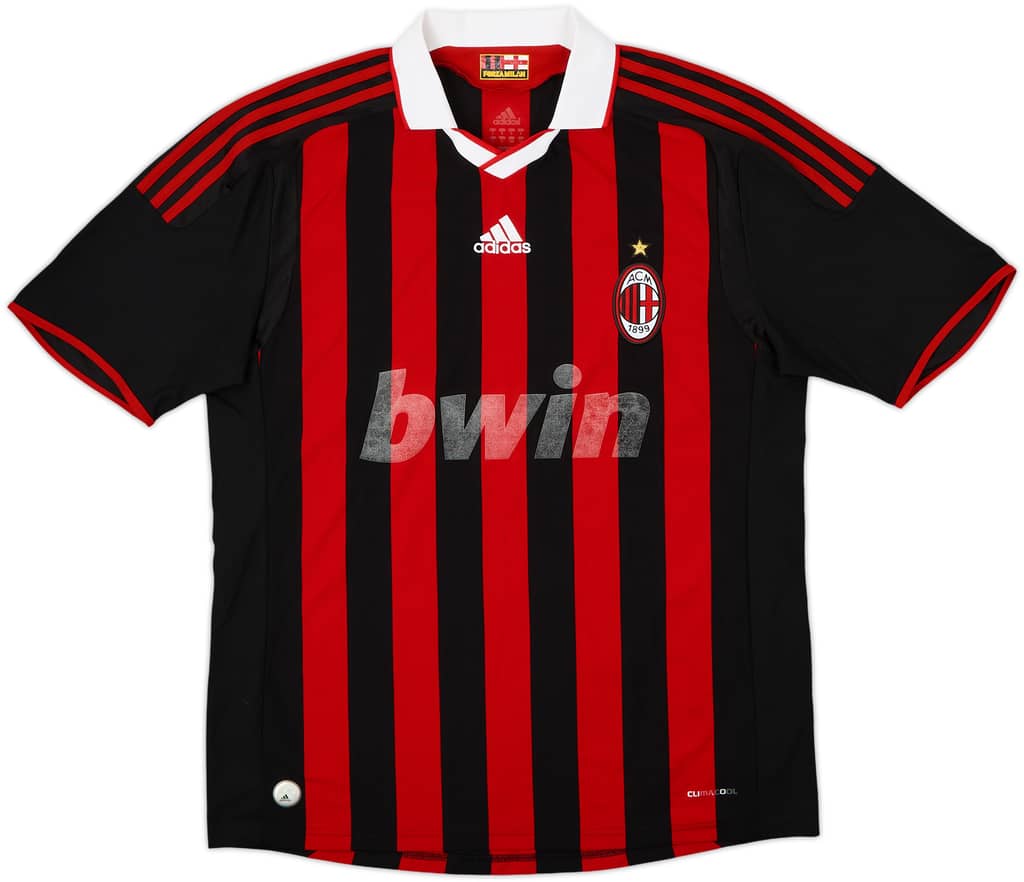 2009-10 AC Milan Home Shirt - 4/10 - (L)