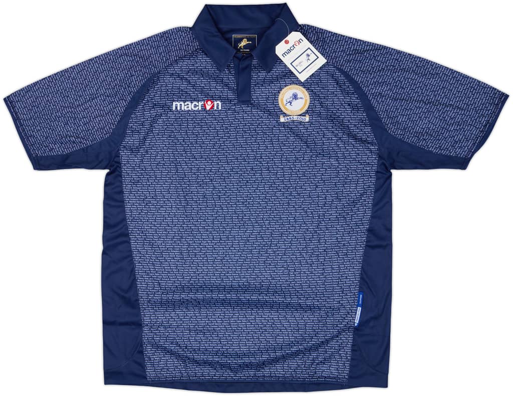 Camiseta de la tercera equipación '125 Years' del Millwall 2010-11 (XL)