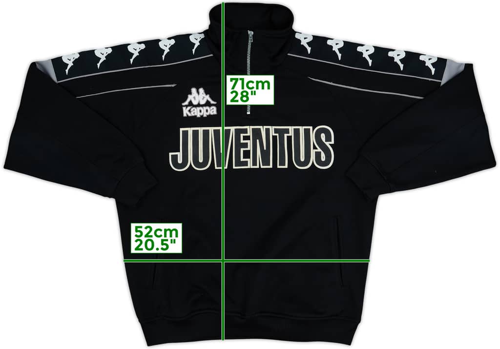 1997-98 Juventus Kappa 1/4 Zip Track Jacket - 9/10 - (S)