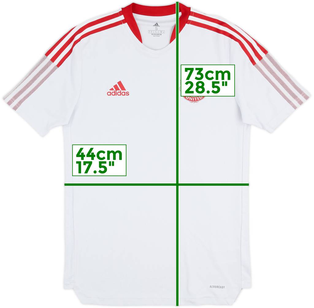 2021-22 Manchester United adidas Training Shirt - 7/10 - (S)