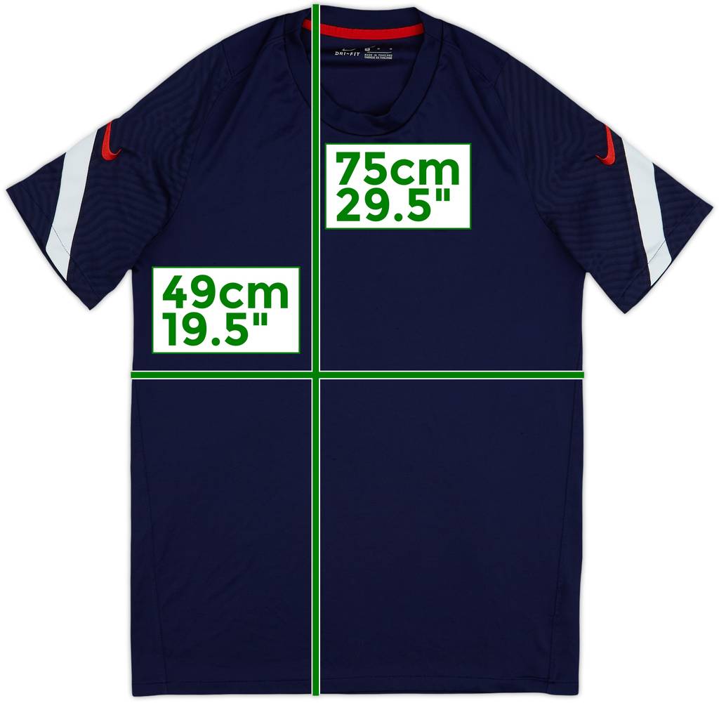 2020-21 France Nike Training Shirt - 9/10 - (M)