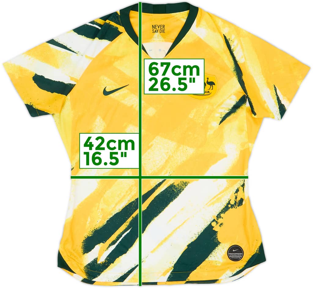 Camiseta de local de Australia 2018-20 - 8/10 - (Mujeres L)
