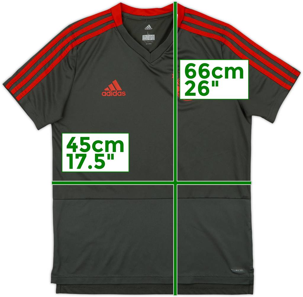 2018-19 Bayern Munich adidas Training Shirt - 9/10 - (S)