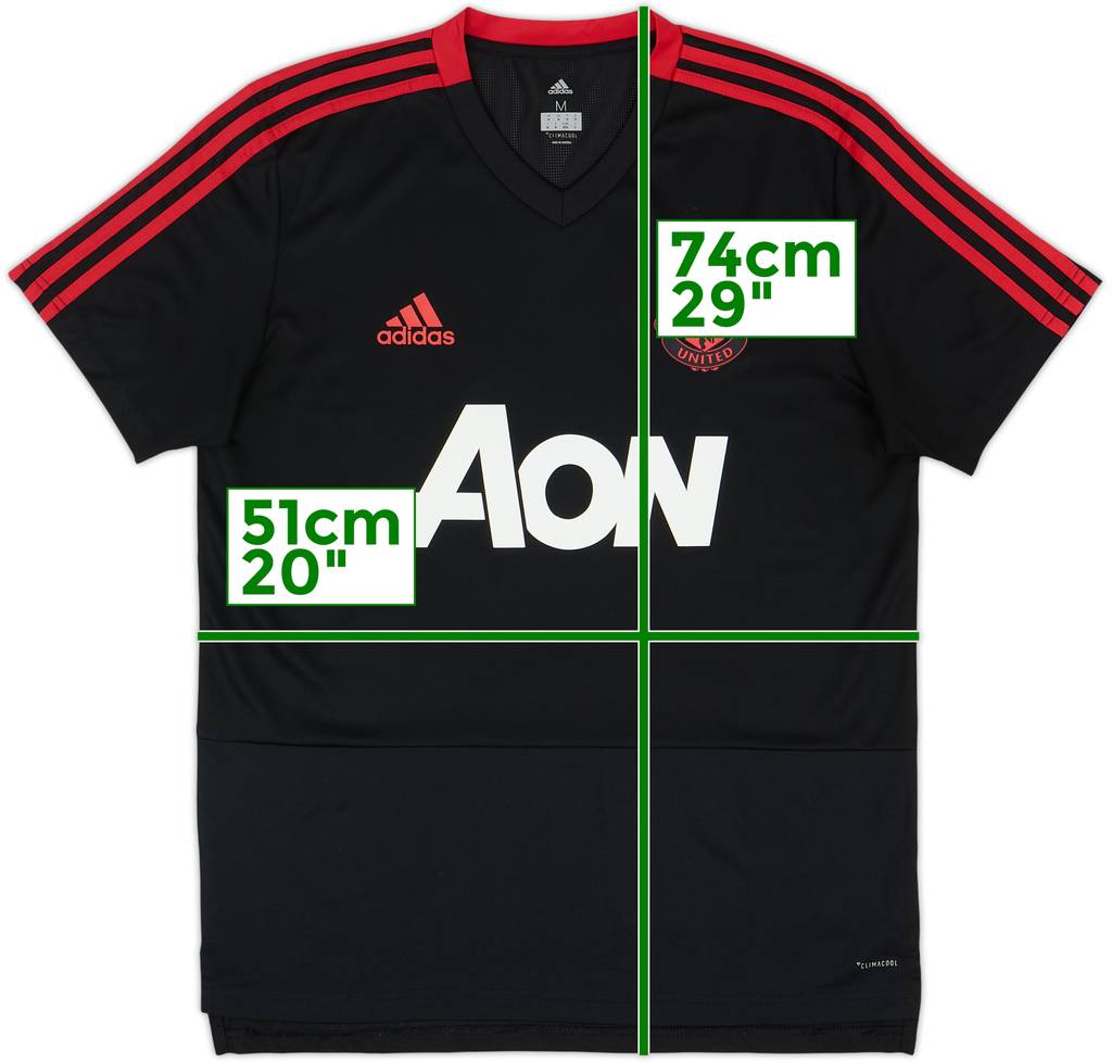 2018-19 Manchester United adidas Training Shirt - 8/10 - (M)
