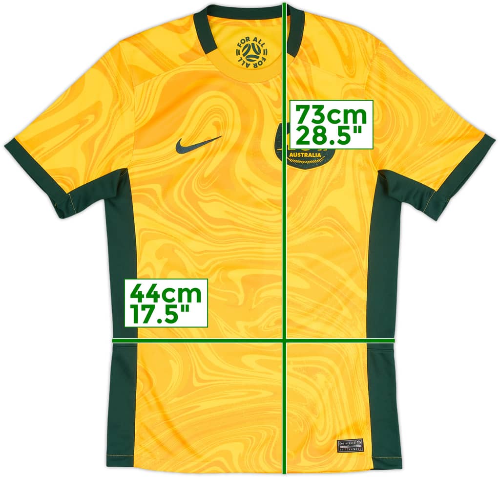 2023-24 Australia Women Home Shirt - 10/10 - (Men's S)