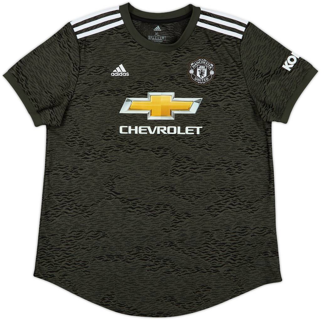 2020-21 Manchester United Away Shirt - 9/10 - (Women's XL)