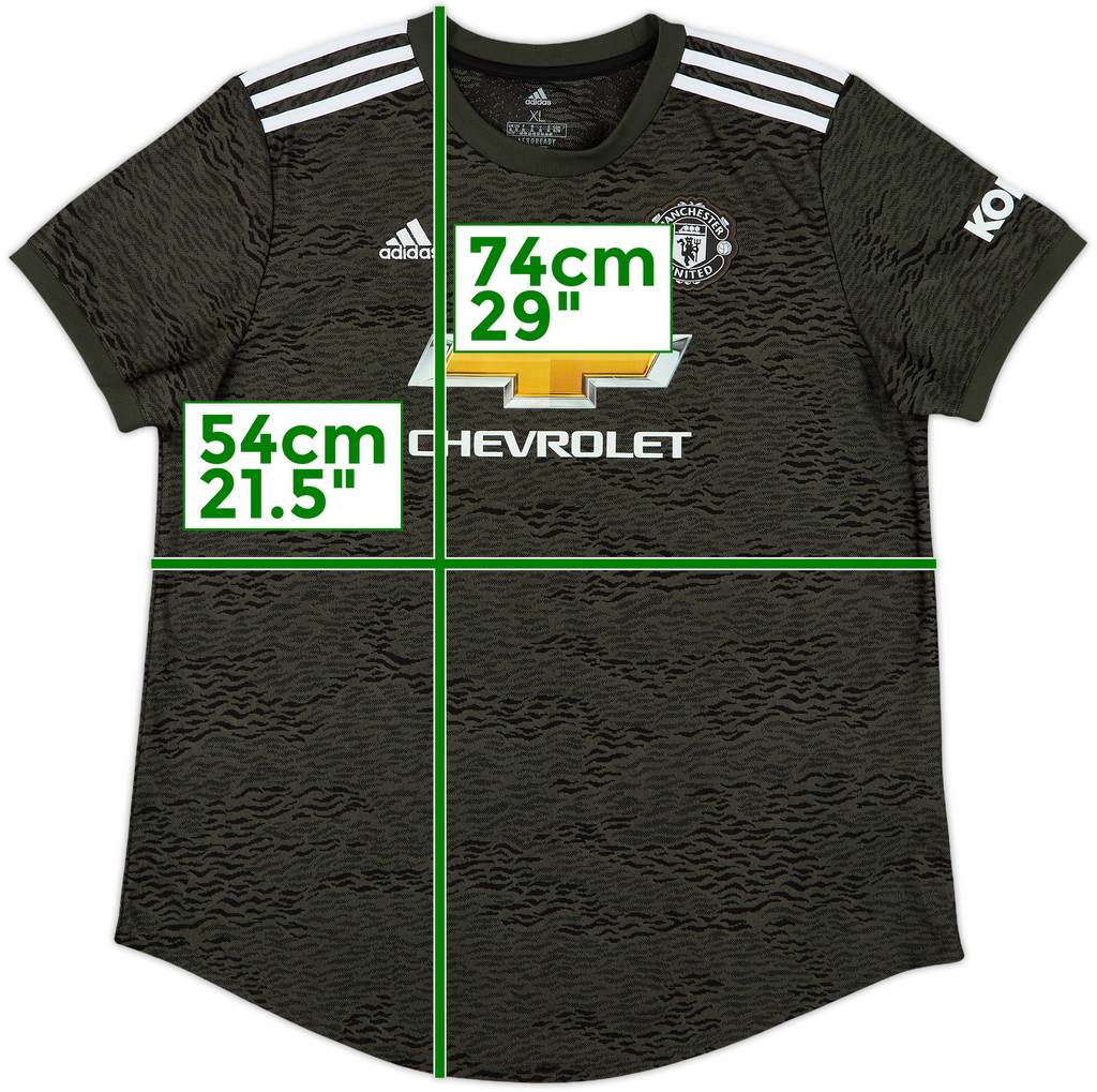 2020-21 Manchester United Away Shirt - 9/10 - (Women's XL)