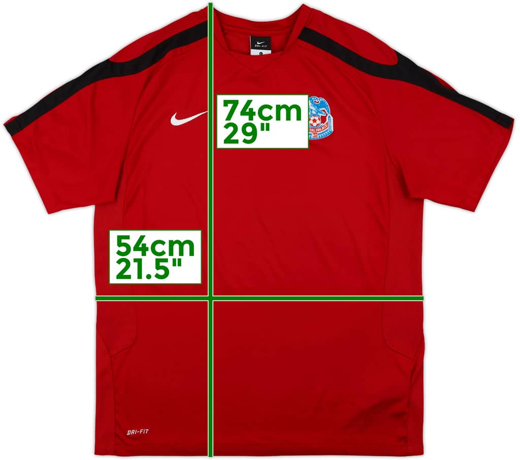 2011-12 Crystal Palace Nike Training Shirt - 9/10 - (L)