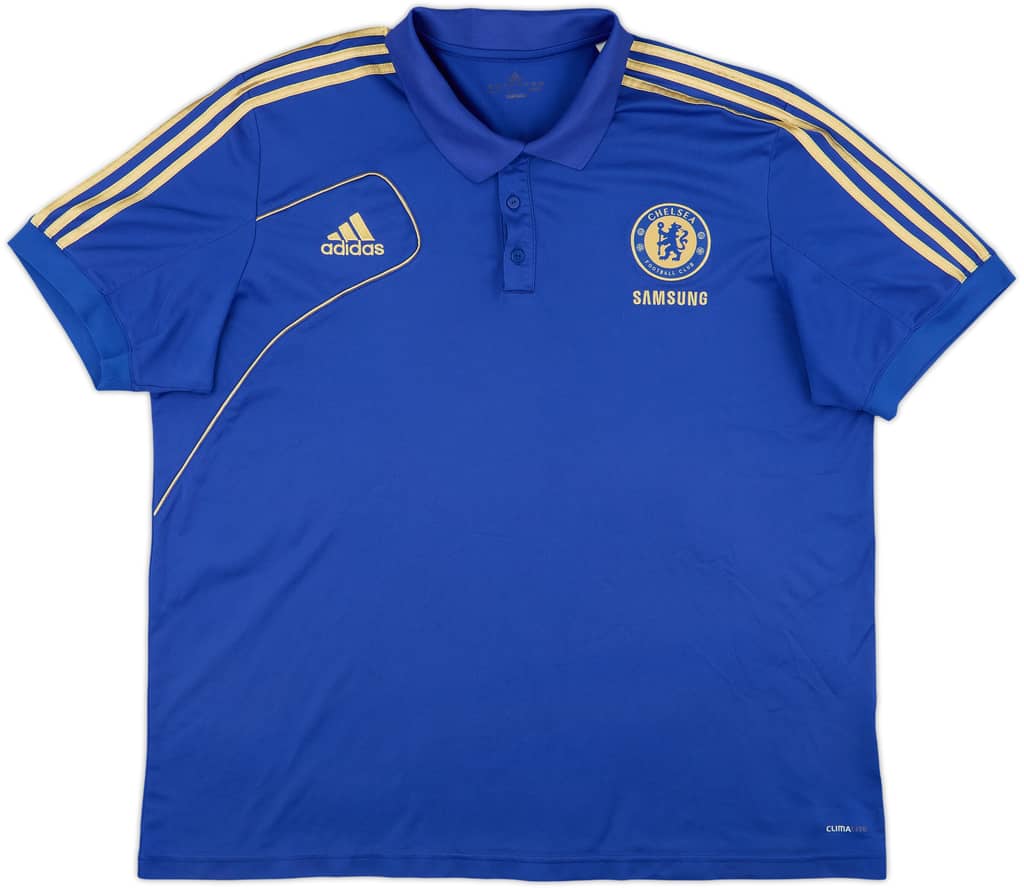 2012-13 Chelsea adidas Polo Shirt - 8/10 - (XXL)