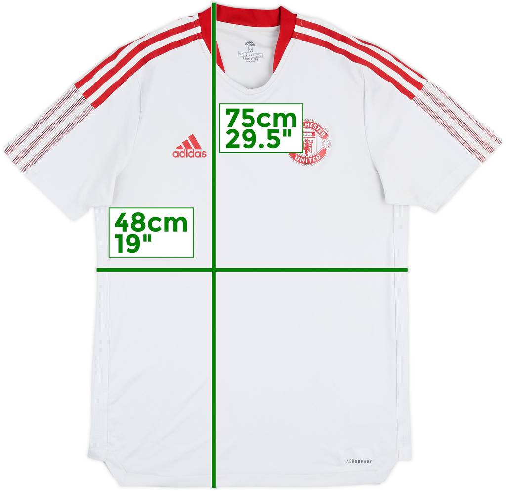 2021-22 Manchester United adidas Training Shirt - 5/10 - (L)