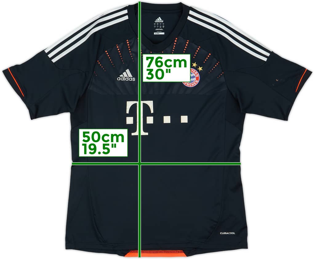 2012-13 Bayern Munich Third Shirt - 5/10 - (L)