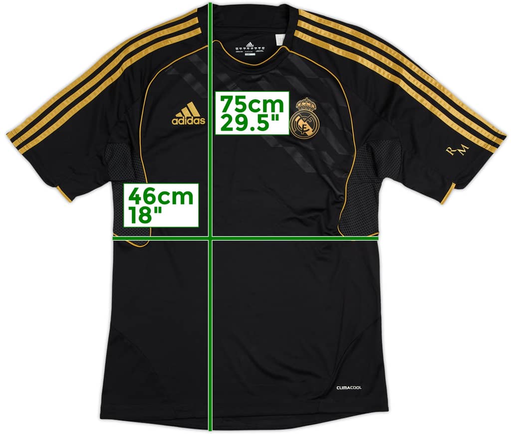 2011-12 Real Madrid adidas Training Shirt - 8/10 - (M/L)