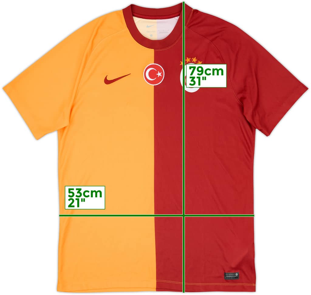 2023-24 Galatasaray Home Shirt - 6/10 - (L)