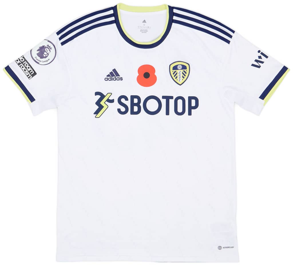 2022-23 Leeds Match Issue Home Shirt Klich #43
