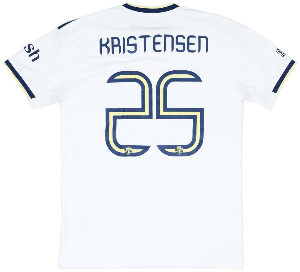 2022-23 Leeds Match Issue Carabao Cup Home Shirt Kristensen #25