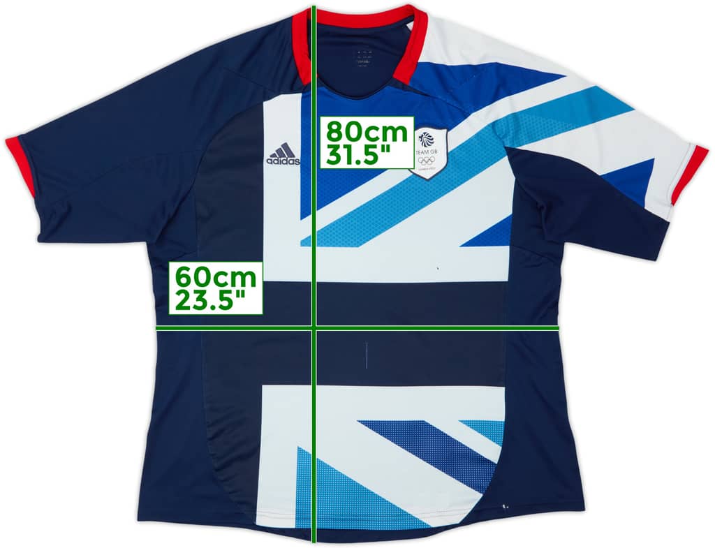 2012 Equipo GB Camiseta Olímpica Local - 5/10 - (XXL)