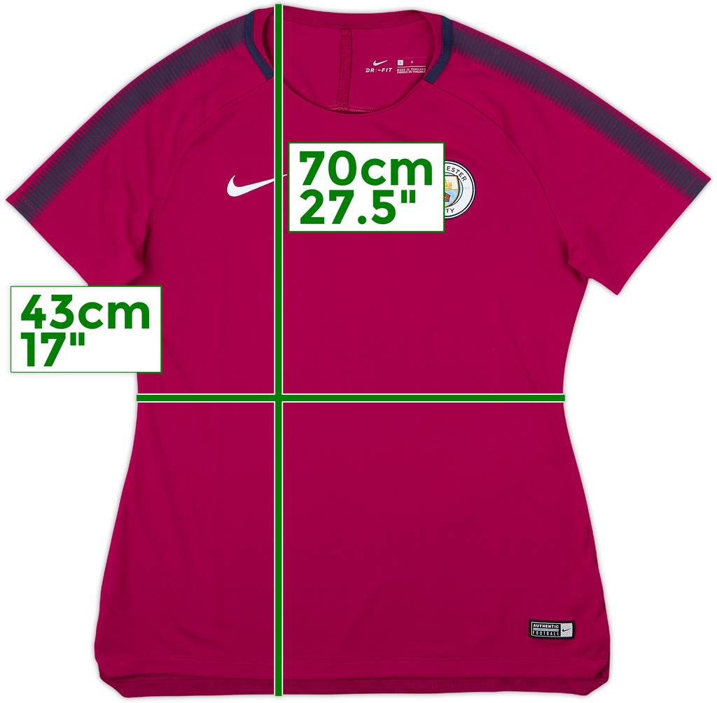 2017-18 Manchester City Nike Training Shirt - 10/10 - (Women's L)